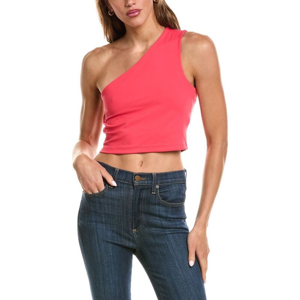 Susana Monaco Womens One-Shoulder Strap Back Top